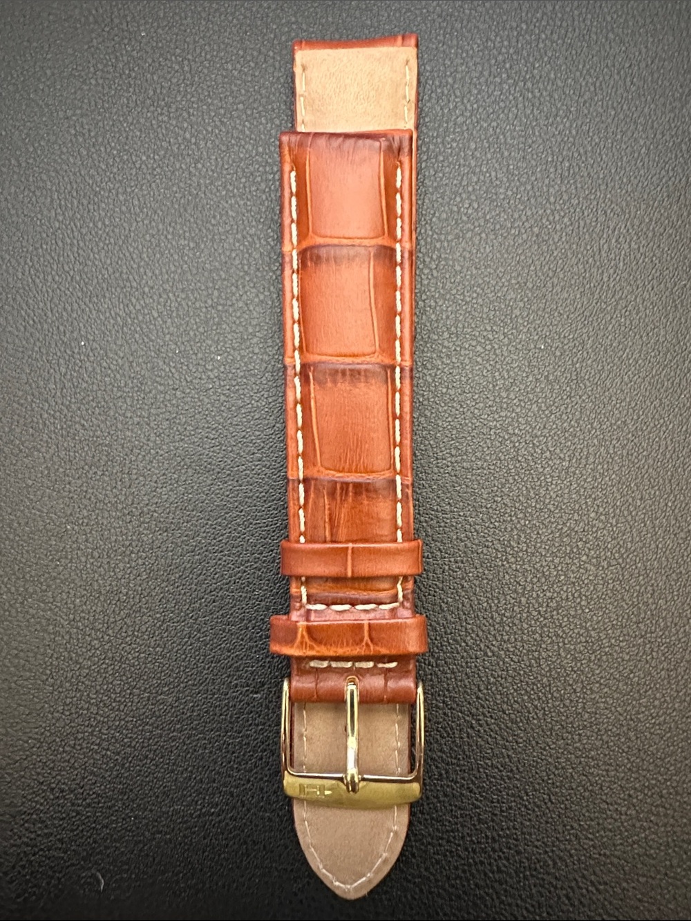 Hamilton Light Brown Leather Watch Strap 20MM H600100201